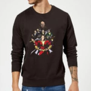 Shazam Team Up Sweatshirt - Black - XL