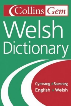 Image of Collins Gem Welsh Dictionary Paperback