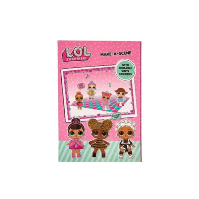 Image of LOL Surprise Make A Scene Removable Stickers Set Multi unisex