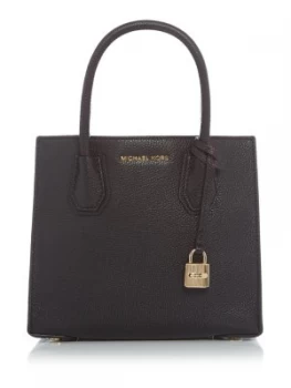 image of Michael Kors Mercer Black medium tote bag Black