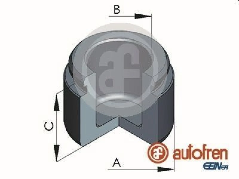 Image of AUTOFREN SEINSA Brake caliper piston AUTOFREN SEINSA D025406
