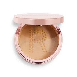 Image of Revolution Conceal & Fix Setting Powder Deep Honey