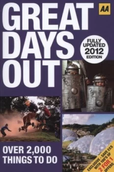 Image of Aa Great Days Out 2012 by Aa Publishing Book