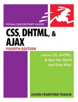Image of Css Dhtml and Ajax by Jason Cranford Teague Book