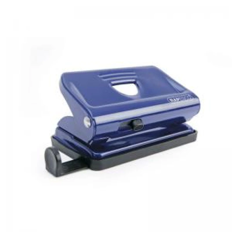 Image of Rapesco 810 2-Hole Metal Punch 12 Sheets - Blue