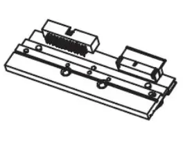 Image of Zebra P1053360-019 print head Direct thermal