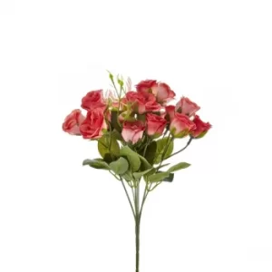 Image of CCK0246 Red Pink Flower Bunch Artificial Flower
