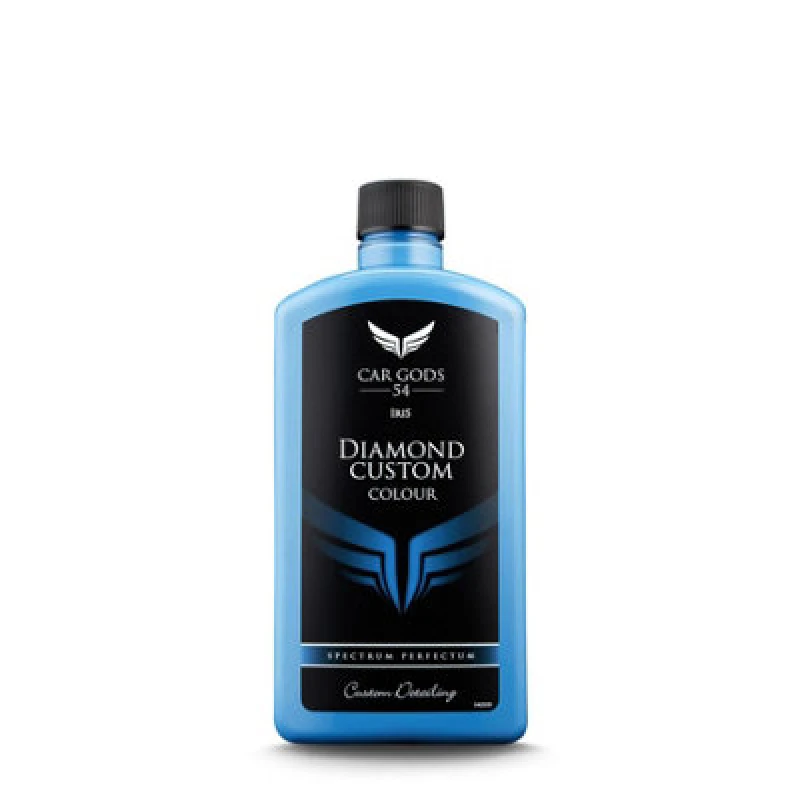 Image of Car Gods Light Blue Polish Wax Colour Restorer 500Ml With Wax Applicator Pad