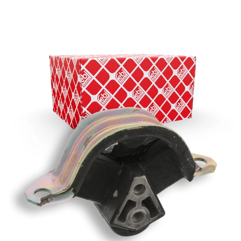 Image of FEBI BILSTEIN 02026 Engine mount Right Front, Rubber-Metal Mount Engine Mounting (247)