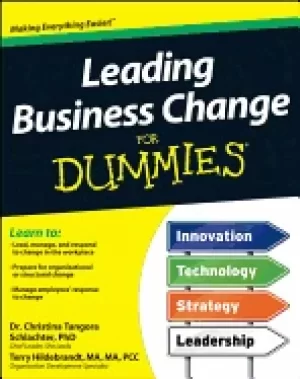 Image of leading business change for dummies
