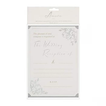 Image of Amore By Juliana Wedding Reception Invites - Pack of 20