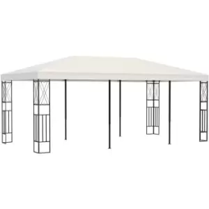 Image of Vidaxl - Gazebo 3x6 m Cream Fabric Cream