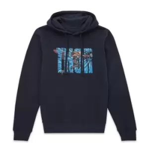 image of Marvel Thor - Love and Thunder Smash Hoodie - Navy - L