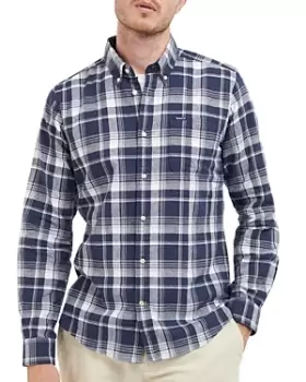 Image of Barbour Ezra Long Sleeve Check Pattern Shirt