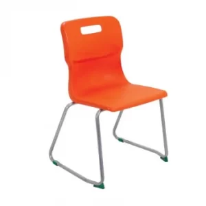 image of TC Office Titan Skid Base Chair Size 5, Orange