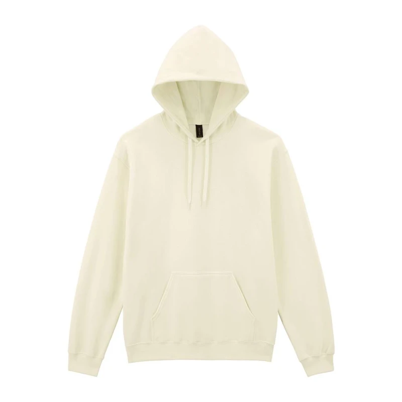 Image of Gildan Mens Midweight Hoodie in Off-White Size: Small Off-White Male S