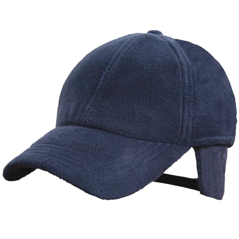Image of Result Result Men Active Winter Fleece Baseball Cap in Navy Navy One Size Male 5055747566949