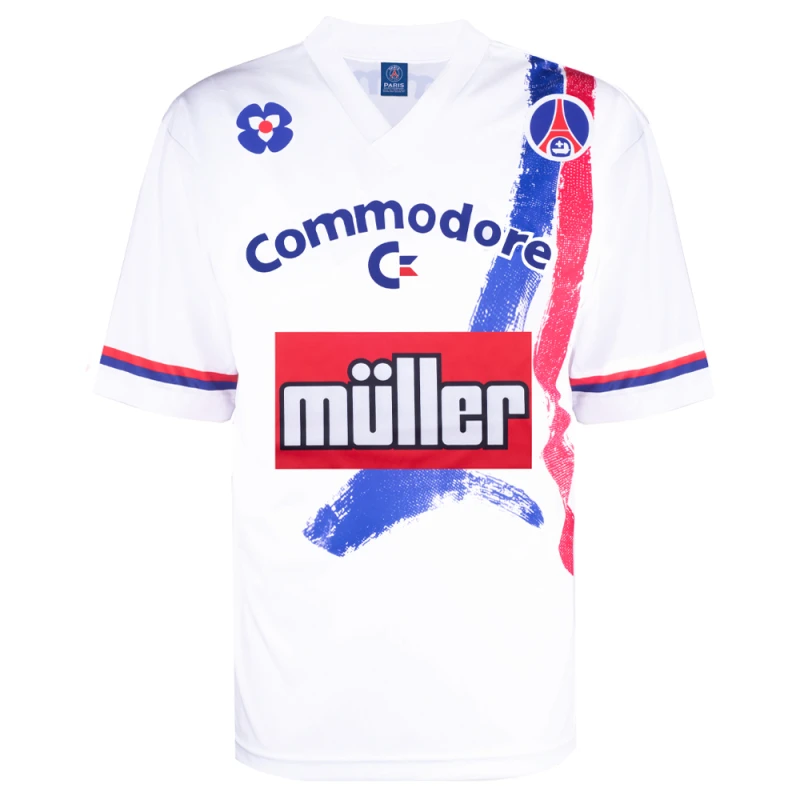 Image of Score Draw Paris St Germain 1991 shirt PSG91HPYSS-S S Mens Sportswear