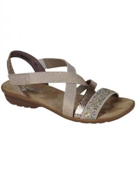 image of Rieker Copper Standard Fit Sandals