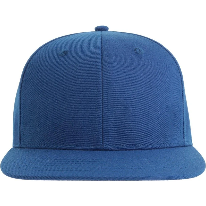 Image of Atlantis Atlantis Men James 6 Panel Polyester Snapback Cap in Blue Blue One Size Male 5063750269832