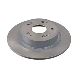 Image of Blue Print Pair of Solid Painted Brake Disc Rotor ADH243108 fits REAR