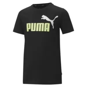 Puma Essential Logo Tee Child Boys - Black