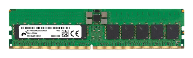 Image of Micron Micron 32GB DDR5-5600 RDIMM 2Rx8 CL46 MTC20F2085S1RC56BR