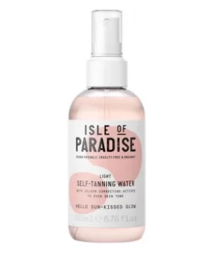 image of Isle of Paradise Self Tanning Water Light