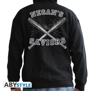 Image of The Walking Dead - Negans Savior Mens XX-Large Hoodie - Black