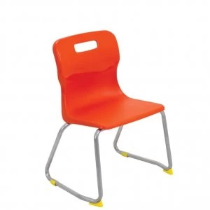 image of TC Office Titan Skid Base Chair Size 3, Orange