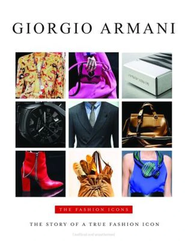 Image of Giorgio Armani. Hardback. By Alison James Books