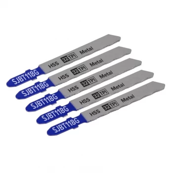 image of Jigsaw Blade Metal 75MM 32TPI - Pack of 5