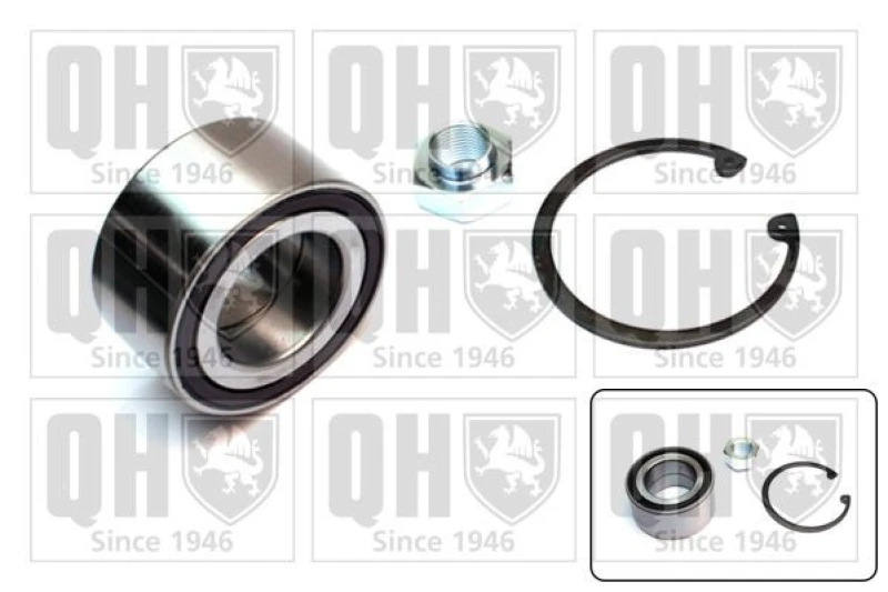 Image of QUINTON HAZELL Wheel bearing kit QUINTON HAZELL QWB1549