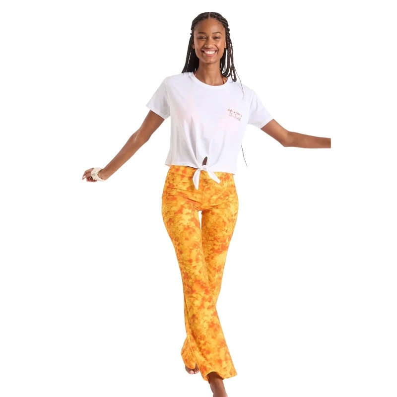 Image of banana moon Womens pants Banana Moon Noelo Smiledye Orange Female M