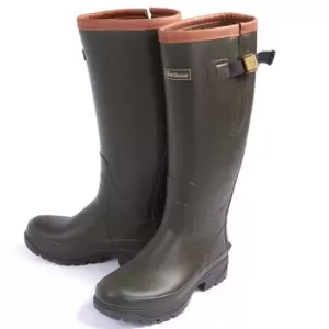 image of Barbour Womens Tempest Wellington Boots Olive 3