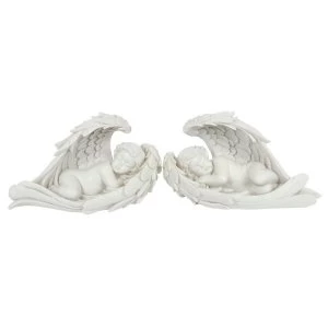 Image of Cherub (Large) Sleeping in Wings