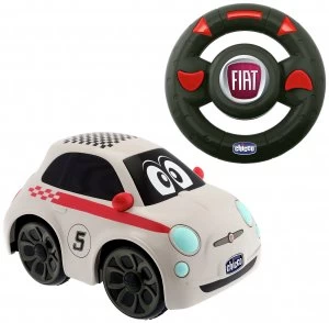 Image of Chicco Fiat 500 Sport Radio Controlled Car