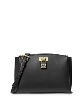 image of Michael Kors Ruby Medium Leather Messenger Bag