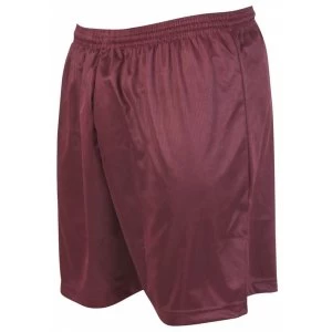 Image of Precision Micro-stripe Football Shorts 26-28 inch Maroon
