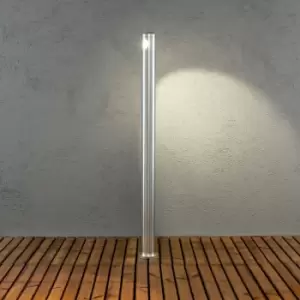 Image of Konstsmide Monza Outdoor Modern Aluminium Bollard High Power LED 2x 3W, IP54