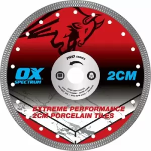 image of OX Pro 2CM Porcelain Cutting Blade - 115/22.23mm