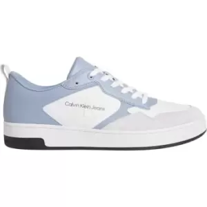 Image of Calvin Klein Jeans Basket Cupsole Low Lth Mono - Blue