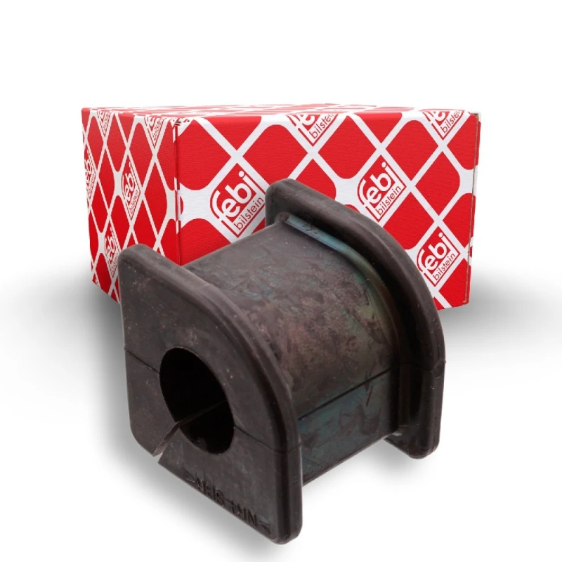 Image of FEBI BILSTEIN 42882 Stabilizer Bushes Front Axle, Rubber Rubber Anti-roll Bar Bush Kit (1334)