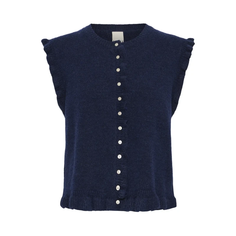 Image of Ichi Womens sleeveless sweater Ichi Povoke Bleu Female XL