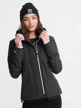 image of Superdry Essentials SD-Arctic Velocity Jacket - Black, Size 10, Women