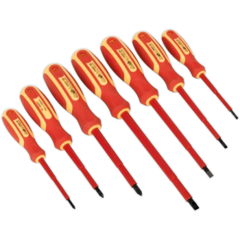 image of Siegen 7 Piece VDE Insulated Screwdriver Set