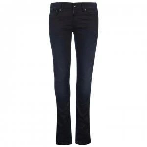 Image of G Star 3301 Contour Skinny Jeans Womens - dk aged