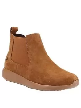 Image of Hush Puppies Lana Ankle Boot - Tan, Size 5, Women