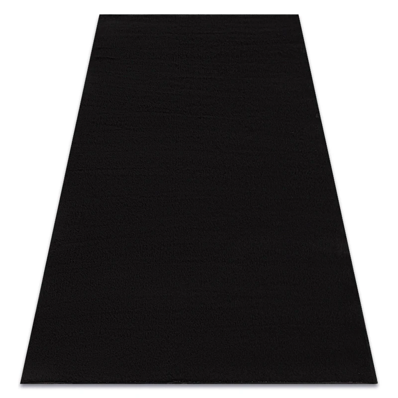 Image of RugsX Lindo Rug in Black Size: 120cm x 170cm Black Unisex 120cm x 170 cm