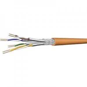 image of StarTech Network cable CAT 7 SFUTP 4 x 2 x 0.25mm Orange